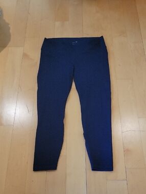 GAP Maternity Blue Stretch Pants Large NWOT